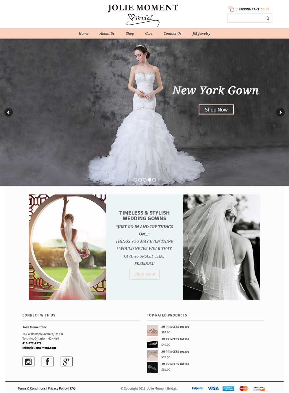 eCommerce Website Design Vaughan